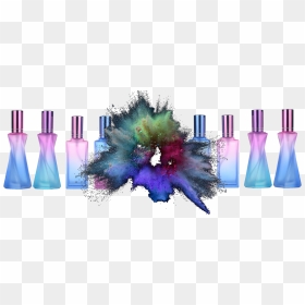 Sb Bottles Color Burst - Glass Bottle, HD Png Download - color burst png