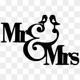 Mr N Mrs2 File Size - Mr And Mrs Svg, HD Png Download - mr and mrs png