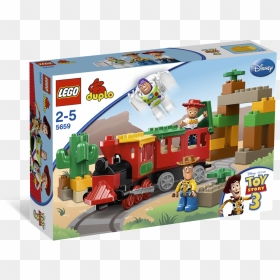 Lego Duplo Toy Story Train Set, HD Png Download - buzz lightyear flying png