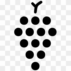 Grapes Wine - Polka Dot, HD Png Download - wine grapes png