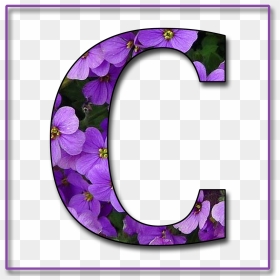 Letter C In Purple, HD Png Download - purple flames png