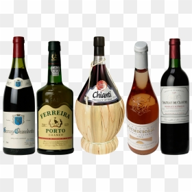 Glass Bottle, HD Png Download - alcohol bottles png