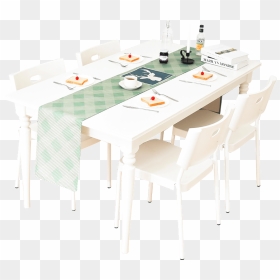 New Arrival Home Dining Table Runner Fancy Restaurant - Kitchen & Dining Room Table, HD Png Download - kitchen table png