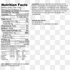 Enlightened Ice Cream Bars Nutrition Facts , Png Download - Nutrition Facts, Transparent Png - ice effect png