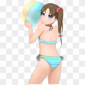 Transparent Woman In Bikini Png - Cute Anime Girls In Bikini, Png Download - bikini girls png