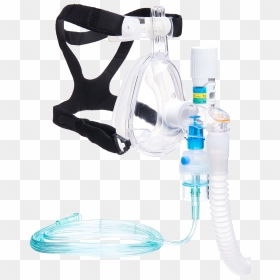 O2-max™ With Integrated Nebulizing - Pulmodyne Cpap, HD Png Download - oxygen mask png