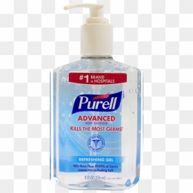 Alcohol Hand Sanitizer Png File - Purell Advanced Hand Sanitizer, Transparent Png - alcohol bottles png