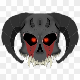Skull, HD Png Download - demon eye png