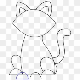 Cat Tail Drawing At Paintingvalley - Drawing, HD Png Download - cattail png