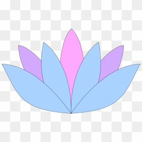 Blue Lotus Flower Clipart, HD Png Download - lavender flower png