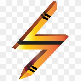 The Lightning Thief By Rick Riordan, HD Png Download - orange lightning png