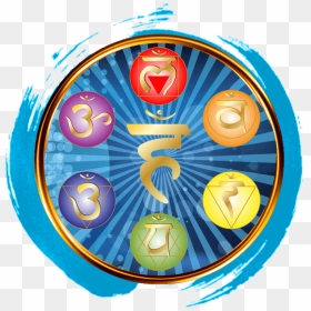 The Symbols Are Of The 7 Major Chakras - Zen Circle, HD Png Download - chakras png
