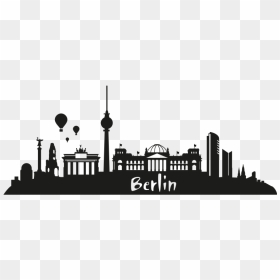 Berlin, HD Png Download - charlotte skyline silhouette png