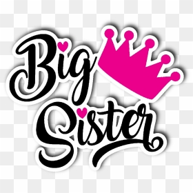 Transparent Sister Clipart - Older Sister Clip Art, HD Png Download - sister png
