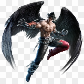 Devil Jin Kazama - Tekken 7 Devil Jin Png, Transparent Png - jin kazama png