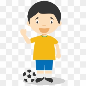 Pakistan Flag With Child Cartoon, HD Png Download - cartoon football png