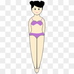 Girl In Swimsuit Clipart, HD Png Download - bikini girls png