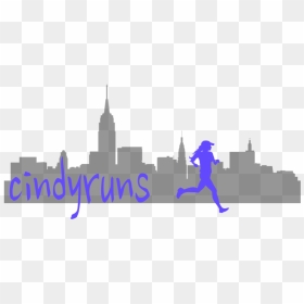 New York City Skyline, HD Png Download - charlotte skyline silhouette png