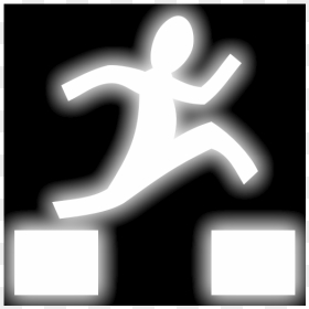 Man Jumping - Shadow, HD Png Download - man jumping png