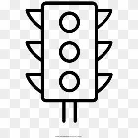 Traffic Lights Coloring Page - Reusable Bottle Icon Png, Transparent Png - semaforo png