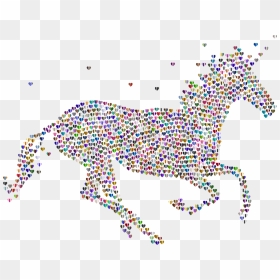 Art,area,text - Glitter Purple Sparkly Unicorn, HD Png Download - gold unicorn png