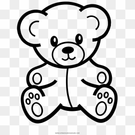 Plush Drawing Teddy Bear - Small Teddy Bear Drawing, HD Png Download - stuffed bear png