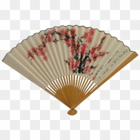 Hand Fan Png - Japanese Hand Fan Transparent Background Png, Png Download - fans png