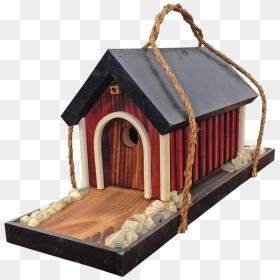 Covered Bridge Birdhouse - Nest Box, HD Png Download - birdhouse png