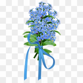 Forget Me Not Png Image - Forget Me Not Flower Bouquet, Transparent Png - forget me not png