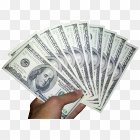 Transparent Floating Money Png - 100 Dollar Bill, Png Download - hand with money png