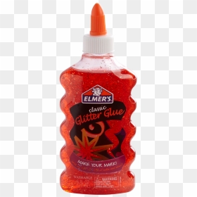 Elmer Glitter Glue Red, HD Png Download - elmer's glue png