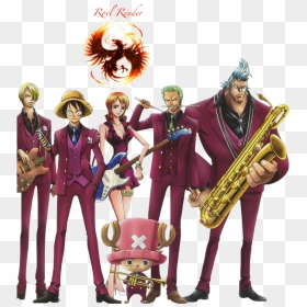 Transparent Music Band Png - One Piece Music Strawhats, Png Download - music band png