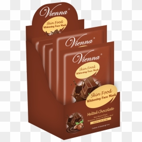 Vienna Skin Food Whitening Face Mask - Chocolate, HD Png Download - melted chocolate png
