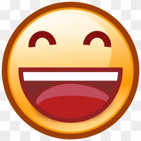 Grinning Face With Smiling Eyes Emoji Clipart, HD Png Download - png smiley face