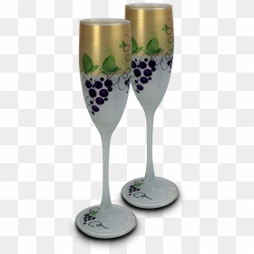 Transparent Grape Vines Png - Champagne Stemware, Png Download - grape vines png