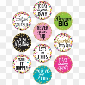 Tcr8890 Confetti Positive Sayings Accents Image - Confetti Positive Sayings, HD Png Download - png sayings