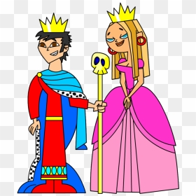 King And Queen Cartoon Png , Png Download - King And Queen Clipart, Transparent Png - king and queen png