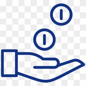 Medical Treatment Icon, HD Png Download - hand with money png