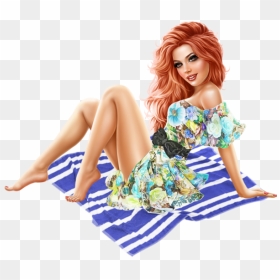 Transparent Bikini Girls Png - Illustration, Png Download - bikini girls png
