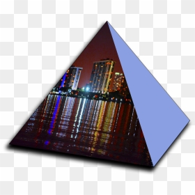Hobie Biscayne 3d Pyramid - 3d Triangle Png, Transparent Png - 3d pyramid png