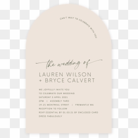 The Wedding Arch - Paper, HD Png Download - wedding arch png