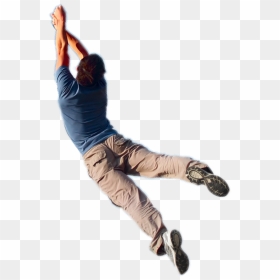 #ftestickers #man #jumping #falling - Acrobatics, HD Png Download - man jumping png