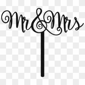 Mr And Mrs Topper Gold, HD Png Download - mr and mrs png