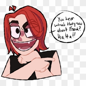 Wow Gossip Girl Gerard Way - Cartoon, HD Png Download - wow face png