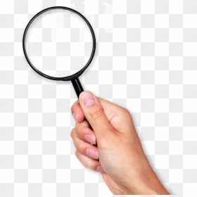 Magnifying Glass In Hand Png, Transparent Png - magnifying glass transparent png