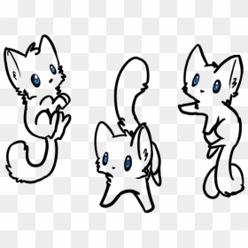 Kitty Drawing Easy - Easy Cute Fnaf Drawings, HD Png Download - cute kitty png
