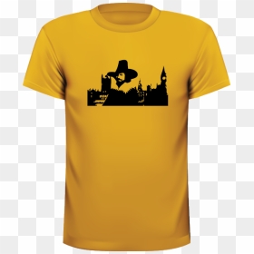 Posterity Guy Fawkes Shirt - T-shirt, HD Png Download - guy fawkes png