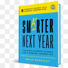 Smarter Next Year Blue Cover - Book Cover, HD Png Download - brain .png