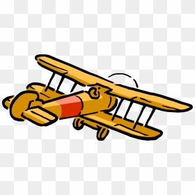 Vintage Plane Png Clipart Transparent Png , Png Download - Cartoon Biplane, Png Download - vintage airplane png