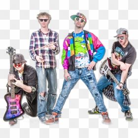 90s Music Band Transparent, HD Png Download - music band png